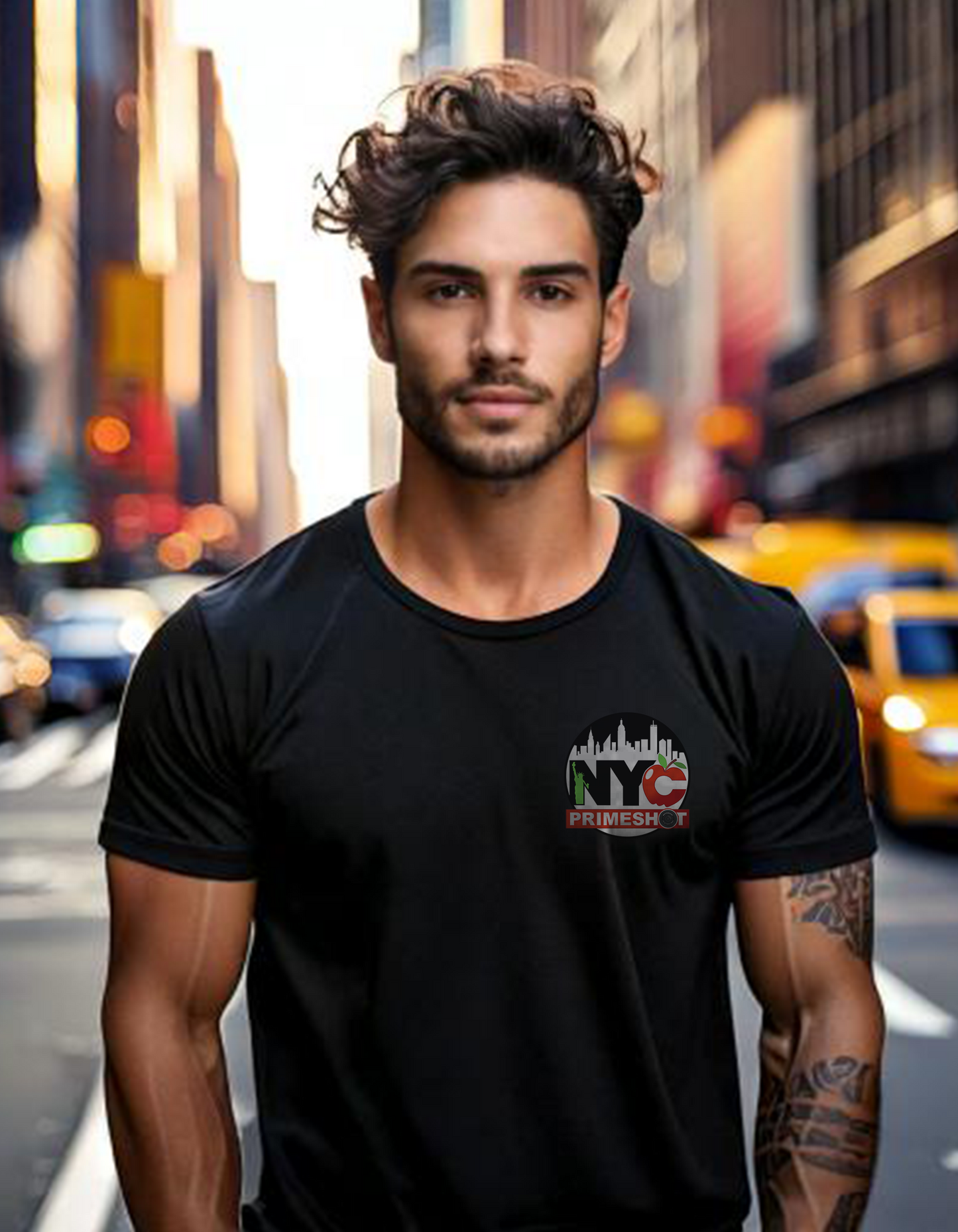 Simple, Bold & Timeless NYCPrimeShot T-Shirt - Black