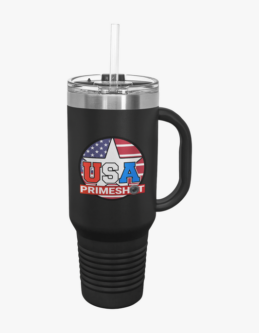 USAPrimeShot Insulated Travel Mug – Hot & Cold On the Go