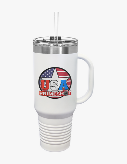 USAPrimeShot Insulated Travel Mug – Hot & Cold On the Go