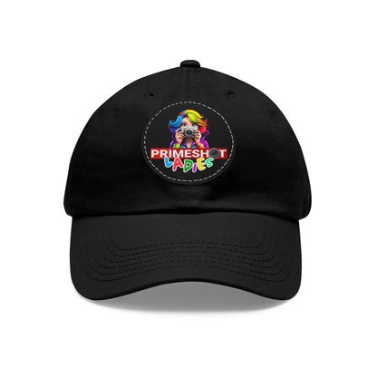 PrimeshotLadies Signature Leather Patch Hat